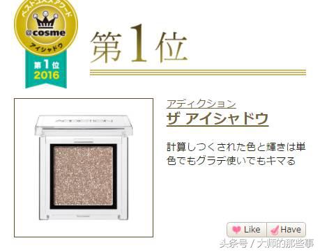 cosme大赏第一平价身体乳,cosme大赏彩妆榜单