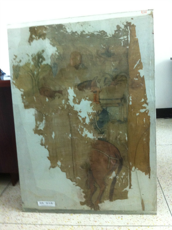 契丹古绢画,辽代绢轴画