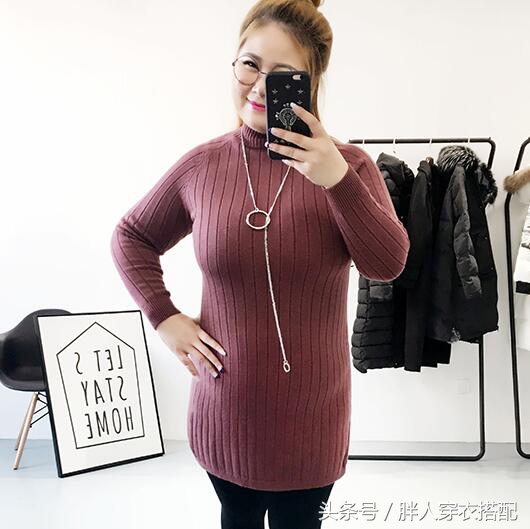 胖女人如何穿衣显瘦冬季,胖美眉怎样穿搭显瘦