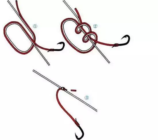 路亚串钩双钩子线的绑法,海竿钓鲫鱼绑串钩还是双钩