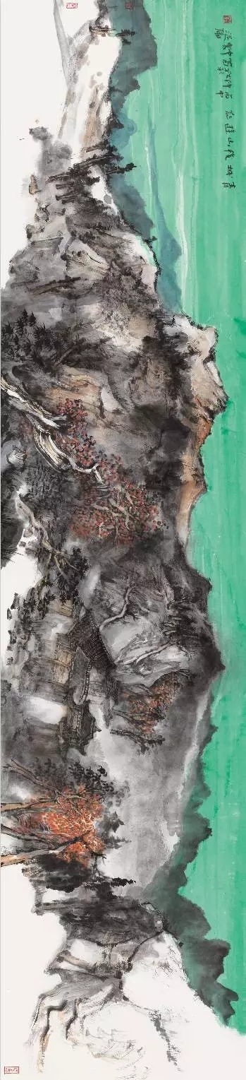 薛从伦山水画,薛从伦山水画欣赏