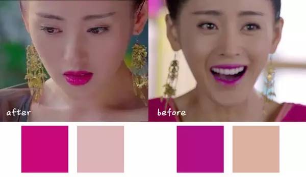 唐嫣口红色蓝调正红,唐嫣推荐的口红