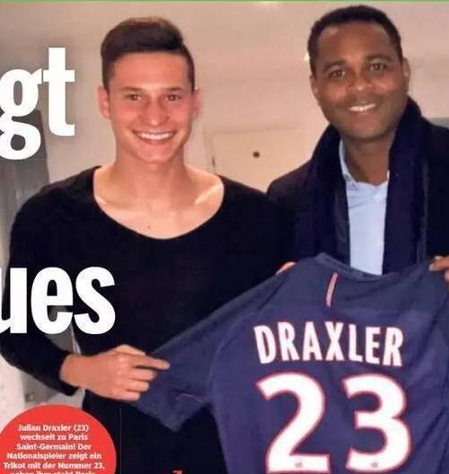 德拉克斯勒在巴黎的表现,德拉克斯勒场上位置