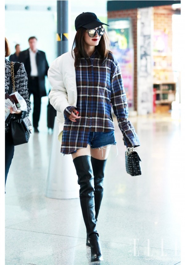 杨幂张天爱穿搭,杨幂教你玩转减龄风百变穿搭