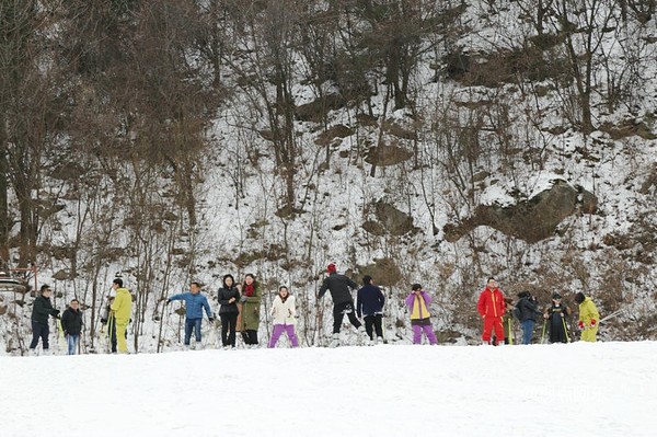 沣峪庄园滑雪,沣峪山庄滑雪