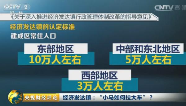 “小马如何拉大车”？经济发达镇这样来改革