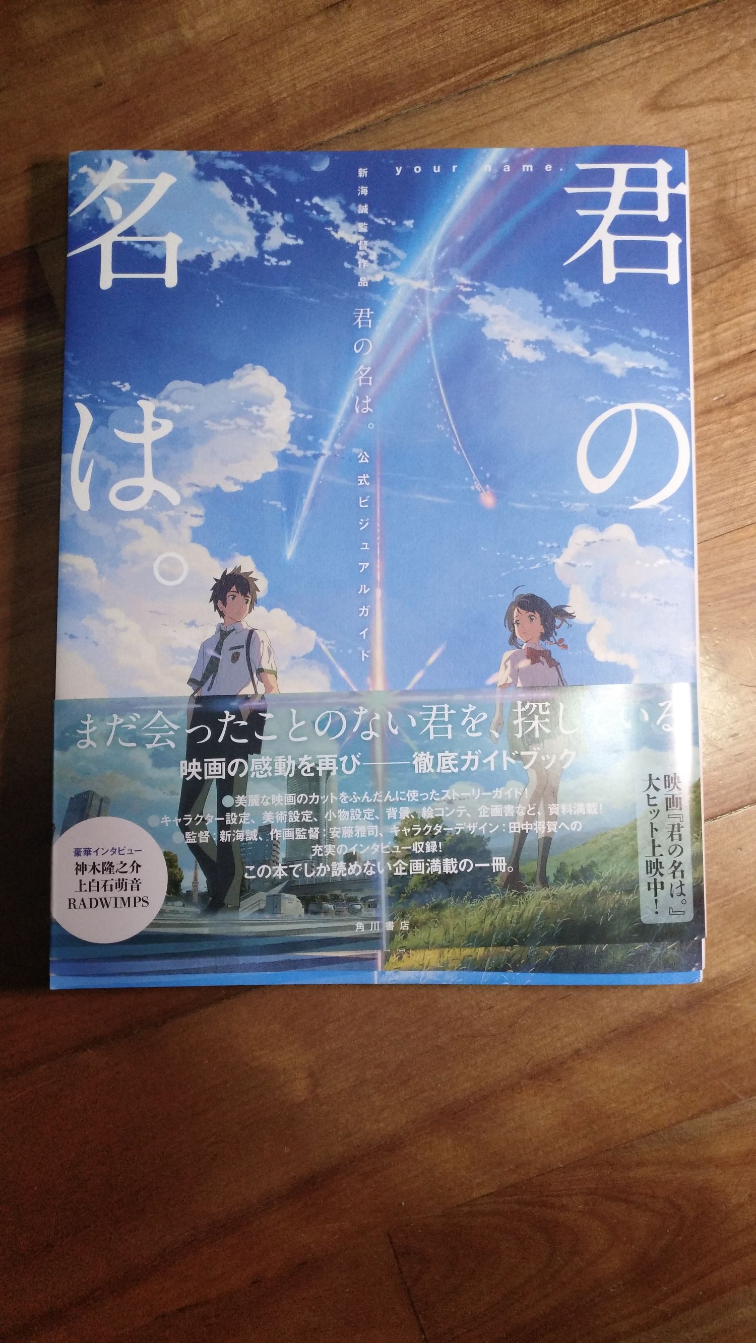 你的名字官方设定集,你的名字官方线稿集