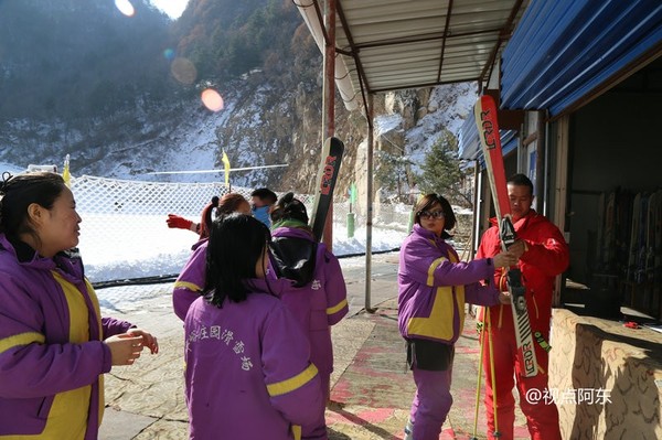 沣峪庄园滑雪,沣峪山庄滑雪