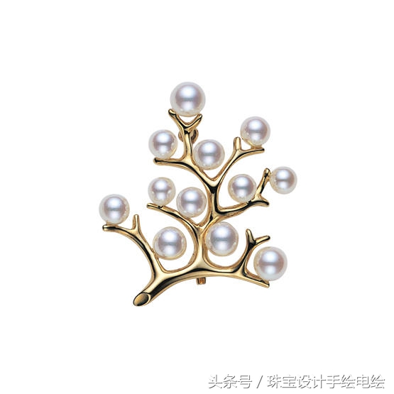 完美珍珠,精致珍珠胸针图片大全欣赏