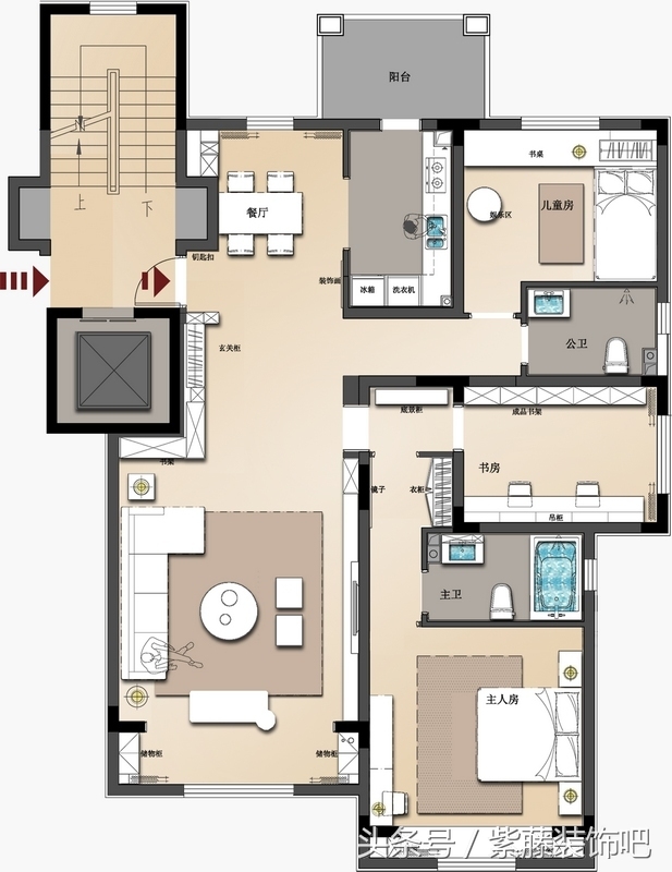 西安130平房子装修大概要多少钱,西安130平米三室两厅装修