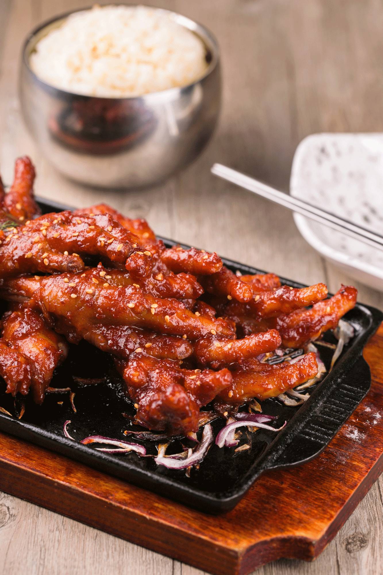 韩式春川烤鸡排 (韩式春川铁板鸡排)