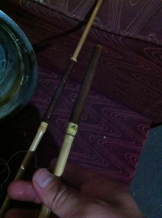 自己用竹子手工打造钓鱼竿，附上完整设计图和流程图