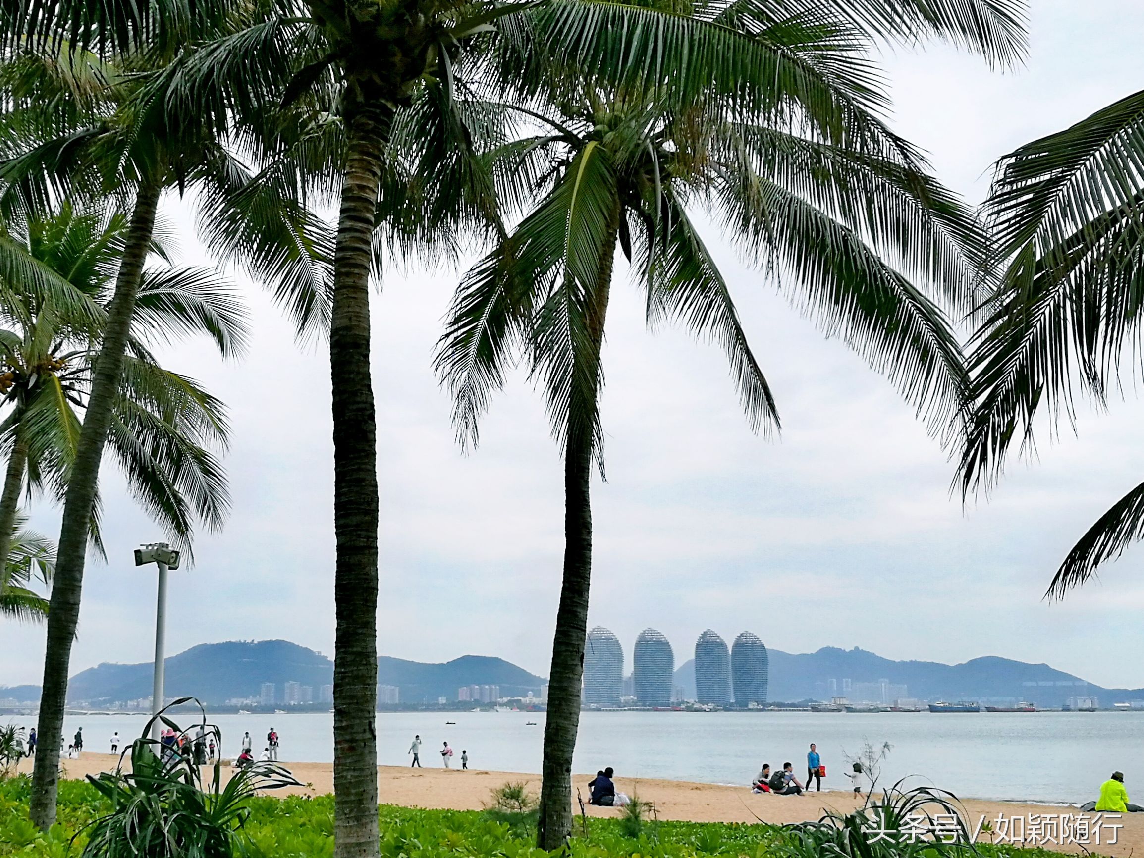 三亚湾之上一颗璀璨明珠,三亚太阳湾最美海湾