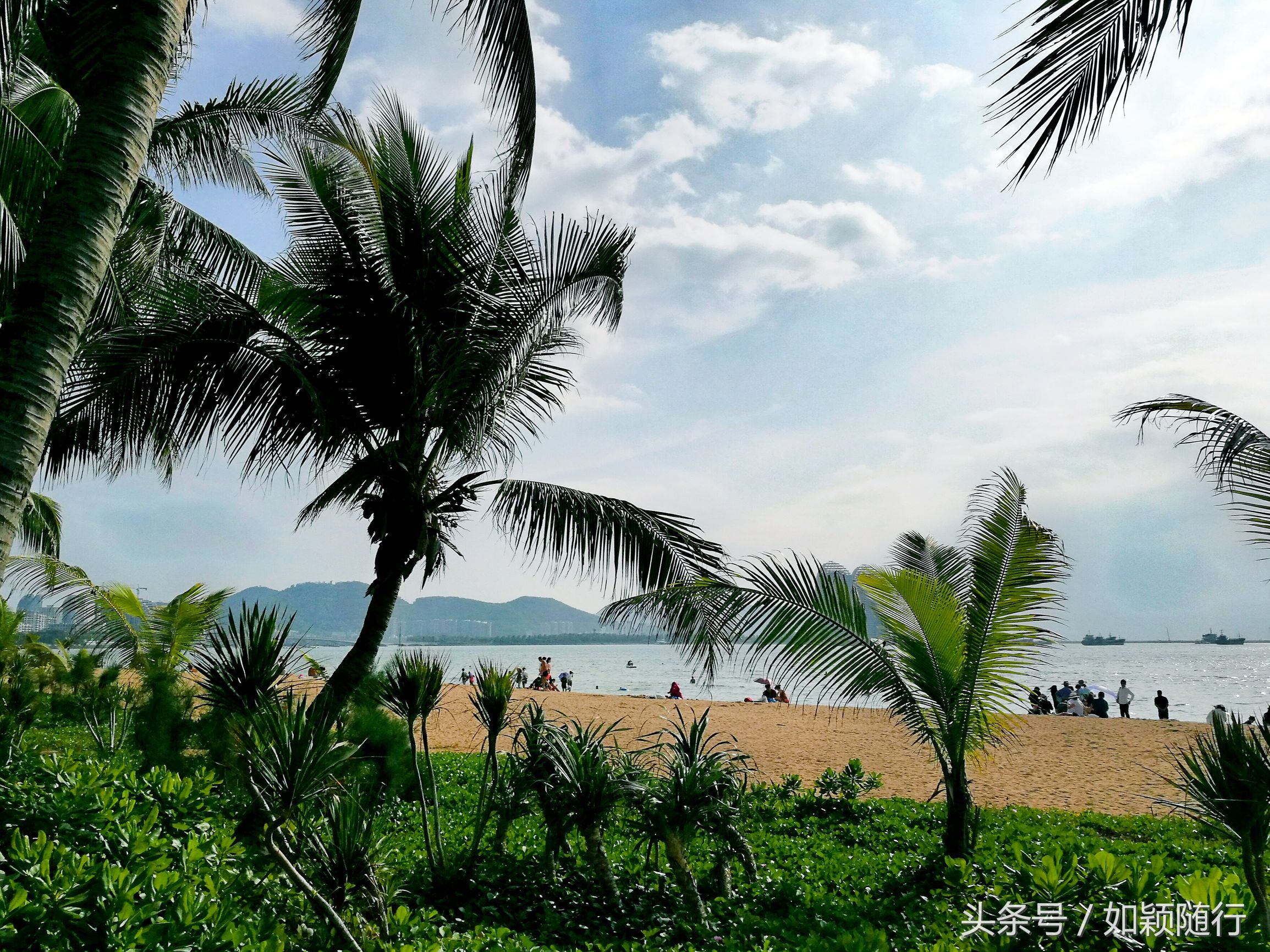 三亚湾之上一颗璀璨明珠,三亚太阳湾最美海湾