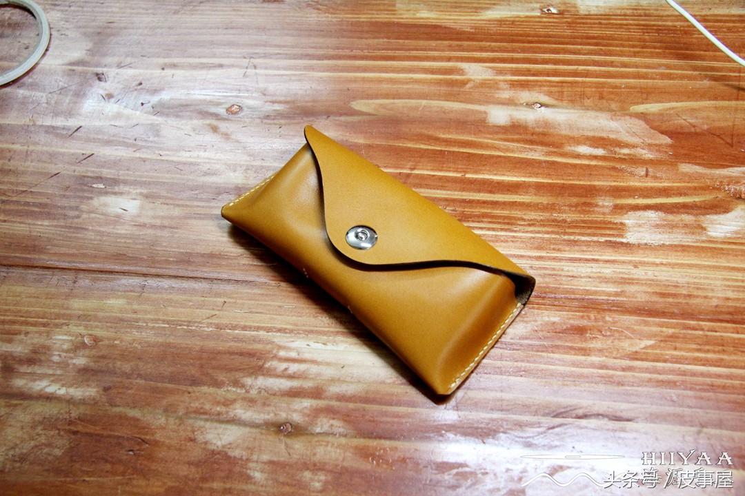 新手也可以做的眼镜皮套教程