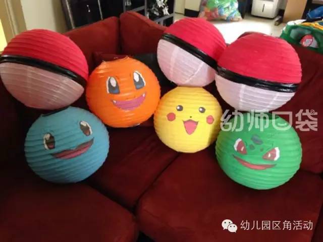 灯笼装饰幼儿园简单漂亮,幼儿园新年手工吊饰环创走廊灯笼