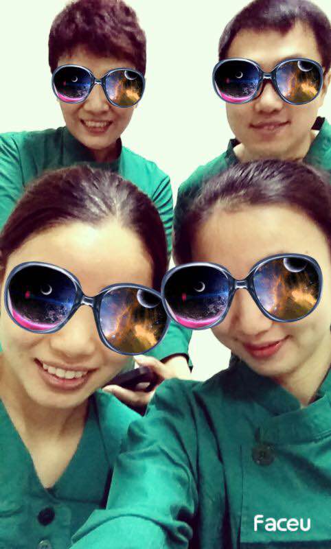 解放军306医院除夕之夜倒计时与正计时