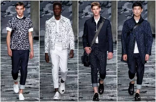 高级感痞帅男装蓝色竖条纹,高级感痞帅男装斑马纹