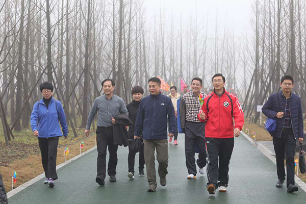 泰州市新春健康健步走活动,健步走全民健身活动