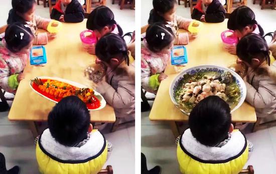 小男孩看鱼的视频,小男孩看鱼