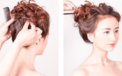 超长头发韩式盘发新娘,韩式盘发新娘2018