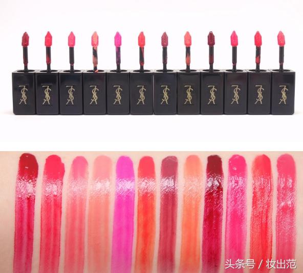 ysl金管和黑管唇釉区别,ysl黑管唇釉不沾杯测试