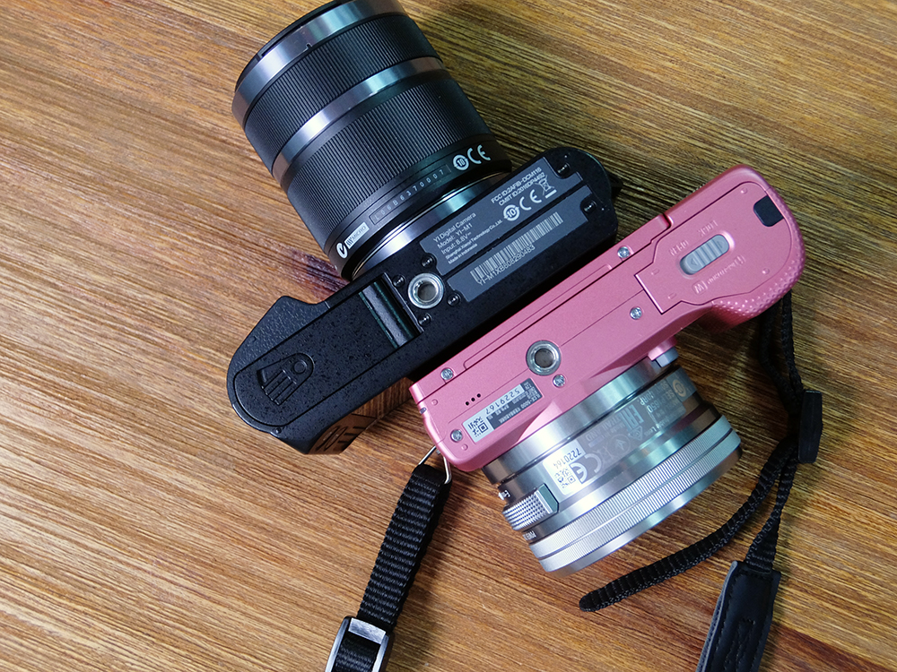 索尼微单哪款可与佳能m50比较,佳能500d与小蚁微单