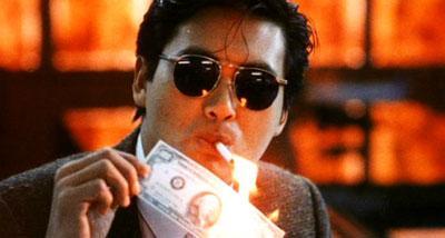 抽烟经典镜头周星驰,周星驰周润发抽烟搞笑视频合集