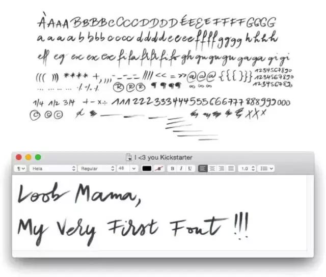 adobeillustrator手写字体,让手写体变印刷体软件