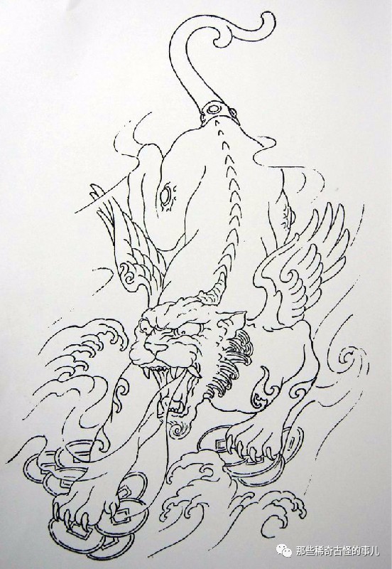 上古神兽与五大瑞兽四大凶兽,神兽瑞兽凶兽