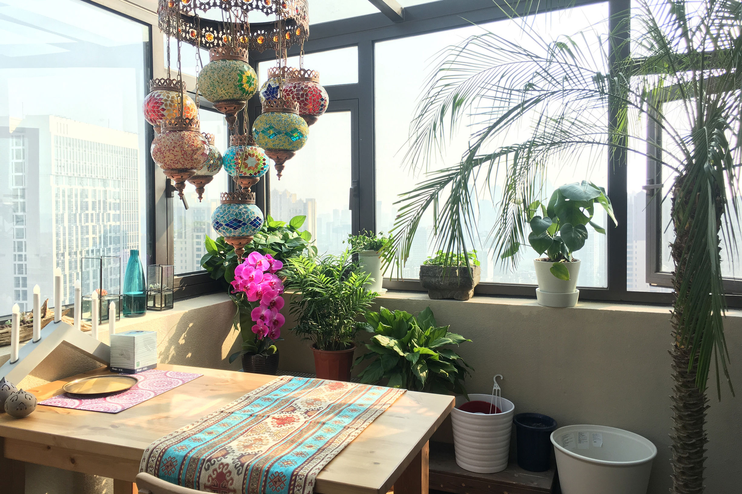 一人住一室挑高房,91平两室一厅一卫一厨装修