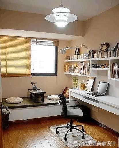 小卧室装修带书柜,小卧室装修多储物