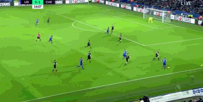 半场阿森纳0-1布莱顿韦伯斯特破门,切尔西4-2莱斯特城集锦