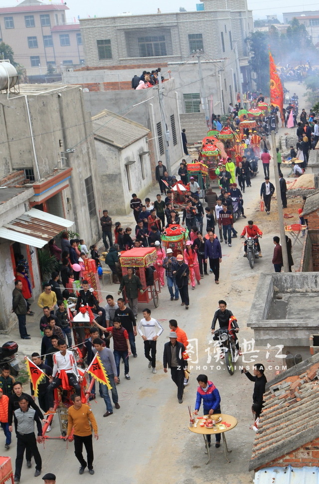 最近比较流行的活动,湛江年例游神活动