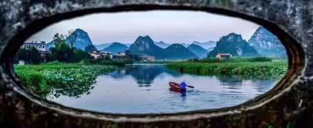 普者黑三生三世十里桃花风景,丘北普者黑十里桃花