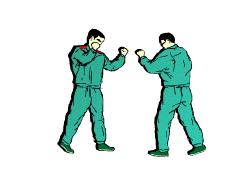 中国警用格斗术教学,警武搏击训练