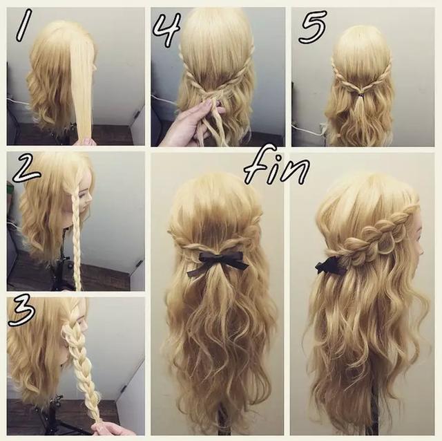 20岁女生发型编发教程简单,2岁女宝宝编发教程简单好看