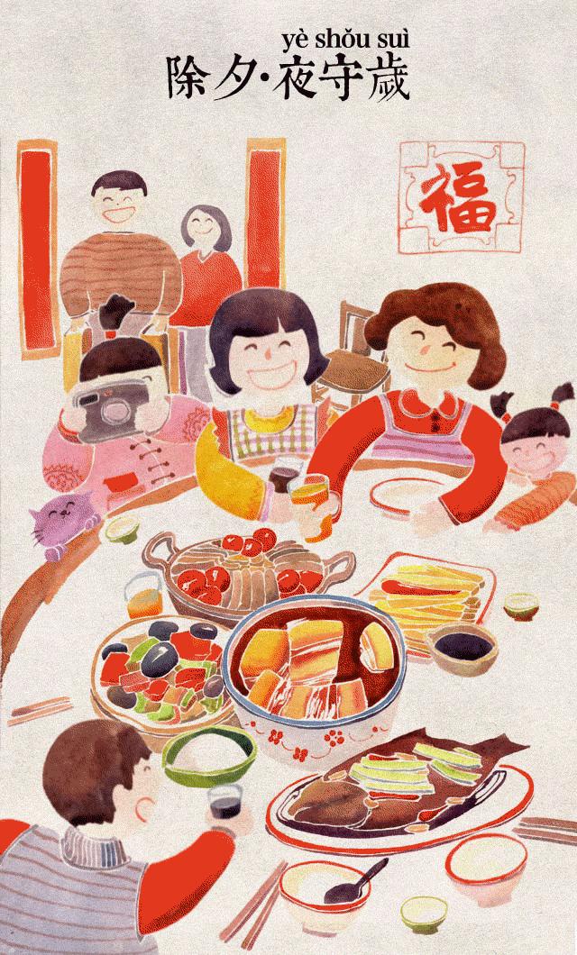 新春话民俗｜除夕守岁