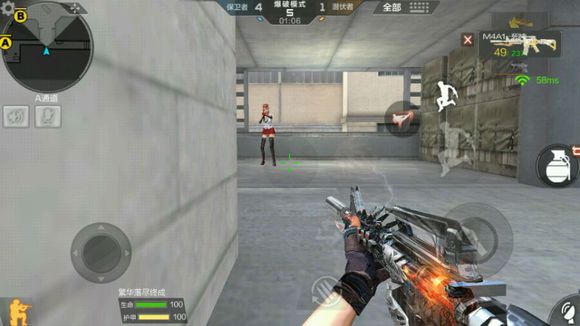 cf手游超实用点位技巧,穿越火线手游沙漠灰b点跳箱技巧