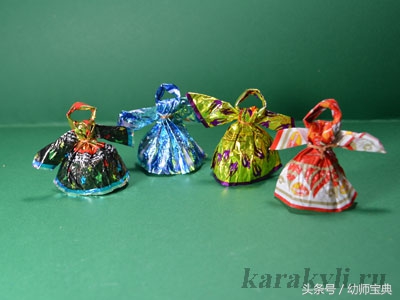 幼儿园糖纸手工制作,幼儿园糖纸可以折什么