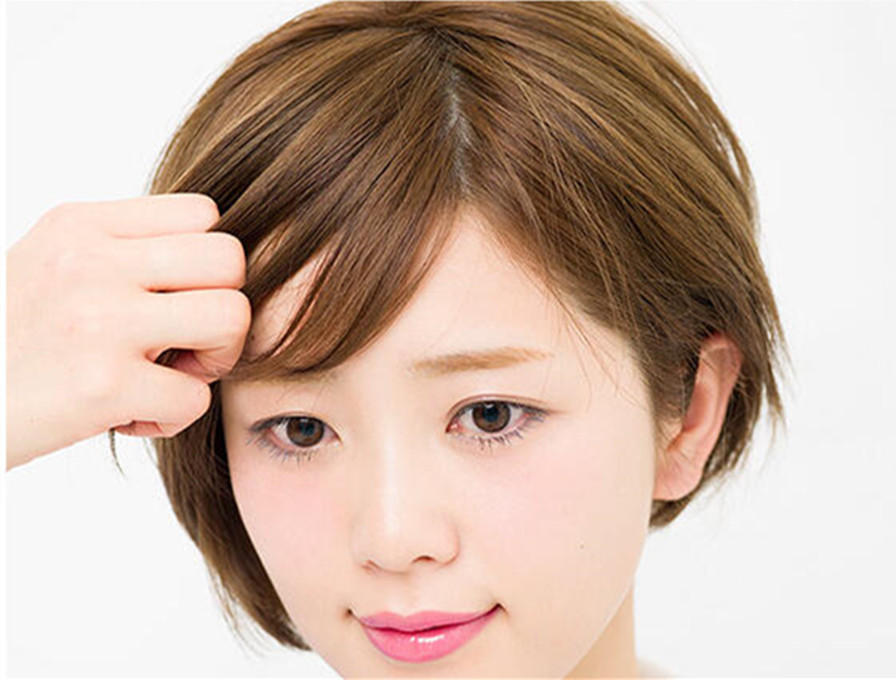 拯救扁平塌发型,拯救扁头的扎头发方法