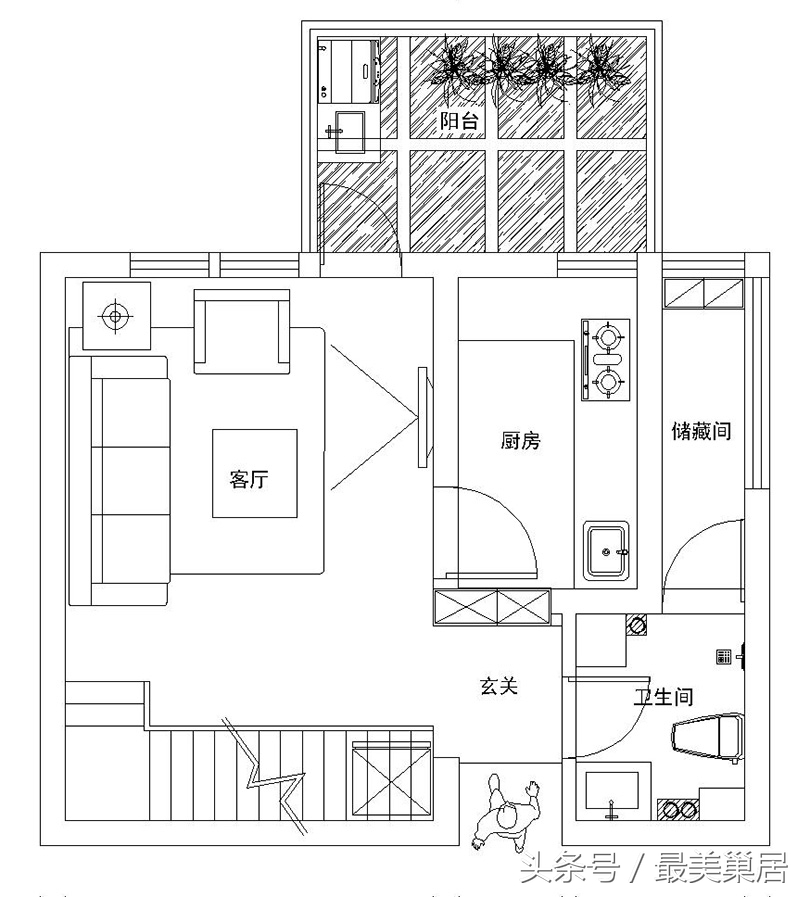 小户型复式住宅郑州,复式小户型两室一厅郑州