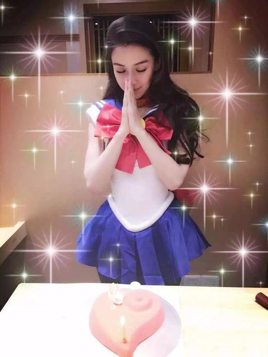 杨颖给杨幂生日祝福,杨颖生日祝福卡点