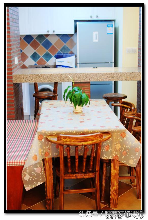 50平米小户型2室一厅美式田园,50平方的院子美式田园风