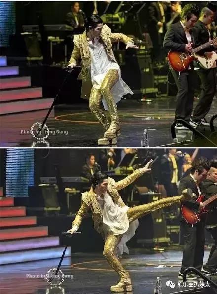 张杰下腰歌唱,张杰大张伟开场舞