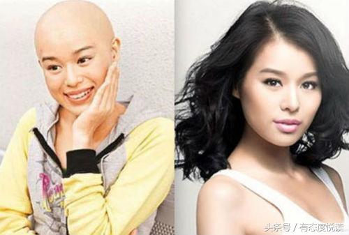 女星光头有惊艳也有惊悚！最美不是范冰冰杨幂而是名不见经传的她