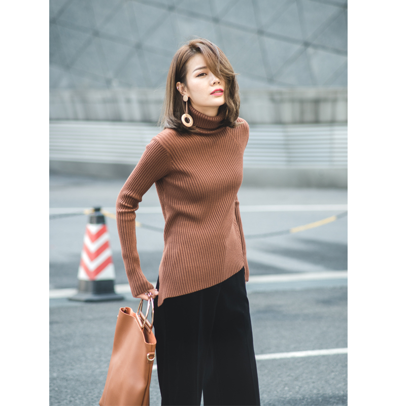 毛衣衬衫2019开春最爆表穿搭方法,内搭毛衣过年穿搭女高级感40岁