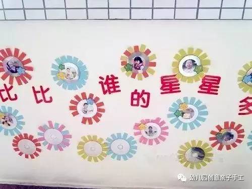 小学生红花评比栏设计,幼儿园小班环境区角布置手工制作