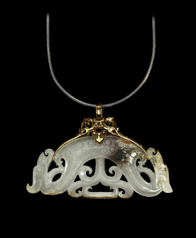 高古玉有没有金镶玉,高古玉玉质很通透