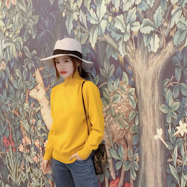 毛衣衬衫2019开春最爆表穿搭方法,内搭毛衣过年穿搭女高级感40岁